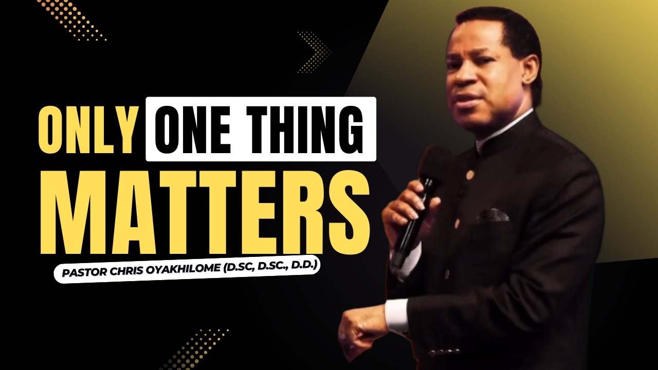 The Secret to a Focused Christian Life – Pastor Chris Oyakhilome
