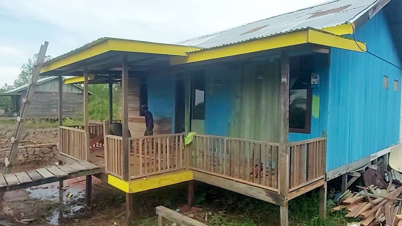 TERAS KAYU MINIMALIS MODEL KAMPUNG TRANS