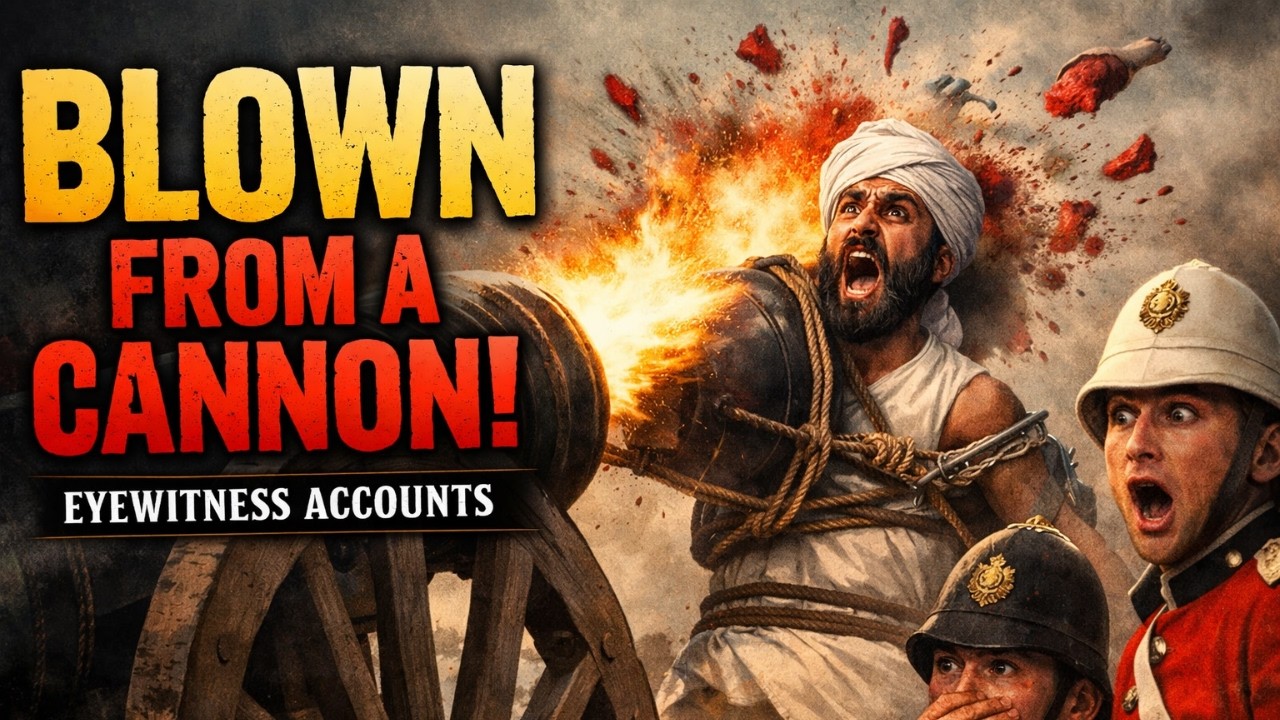 The Most Terrifying Execution in History &ndash; Blown From a Cannon (Eyewitness Accounts)