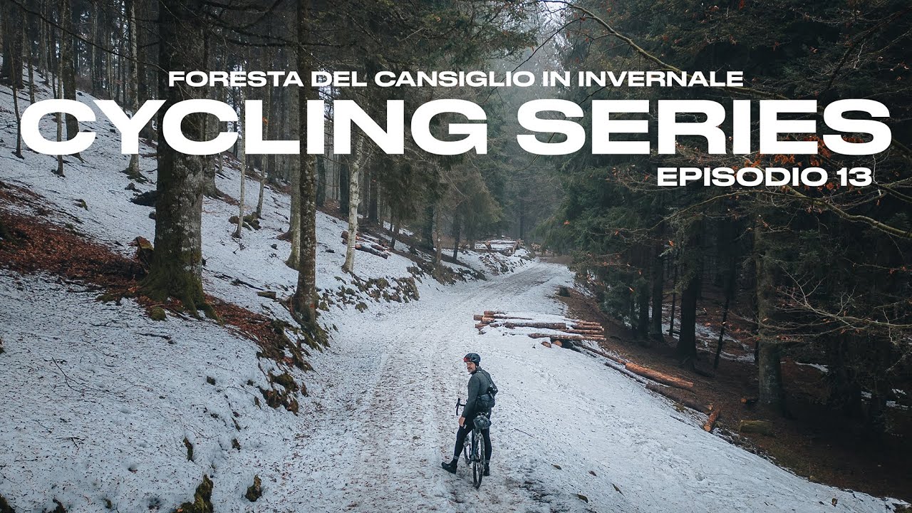 Foresta del Cansiglio invernale - Cycling Series - ep13 - 4k