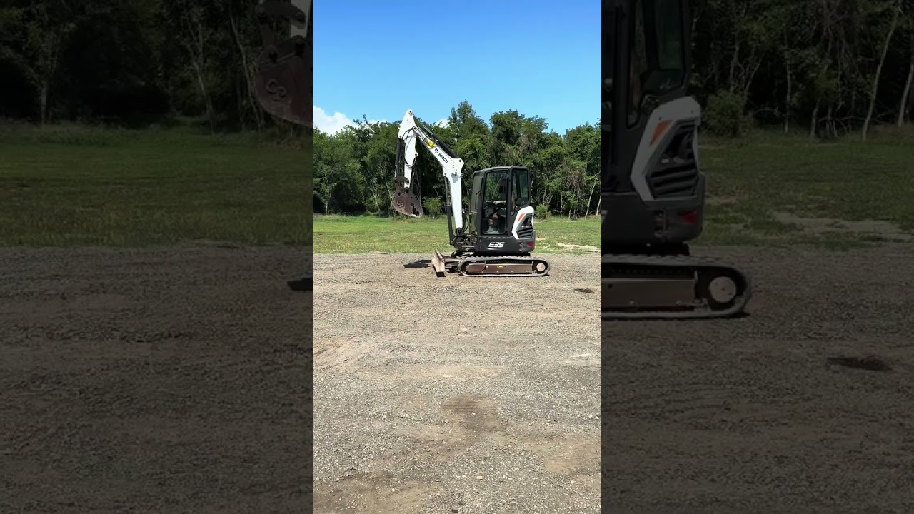 184304 Bobcat E35 Mini Ex MCGREW AUCTION