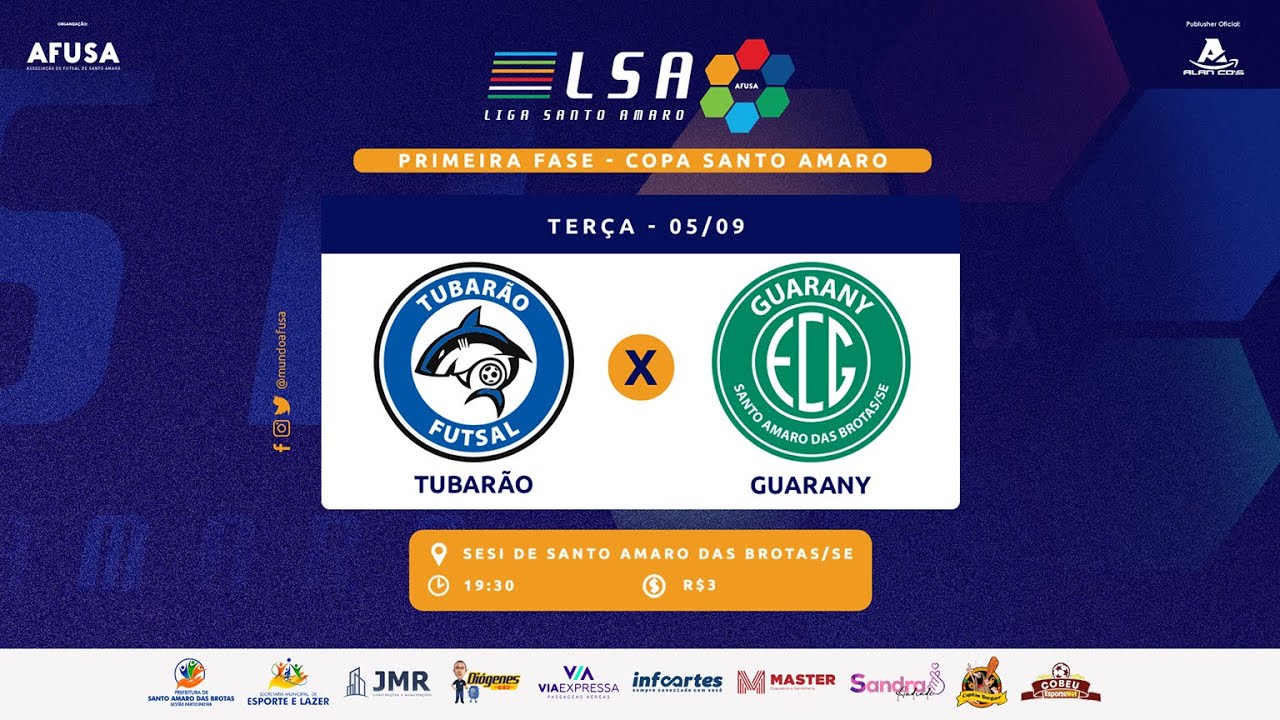 LSA 2023 - Tubar&atilde;o x Guarany