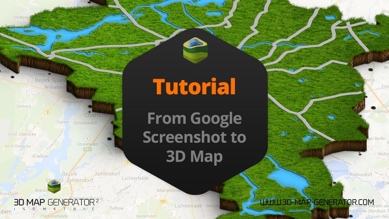 From google screenshot to 3d map - 3D Map Generator 2