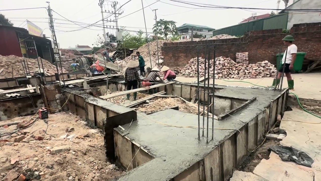 Phóng Sự công trình sử dụng XM Long Sơn ngày 13/03/2026 tại Huyện Bình Xuyên, Tỉnh Vĩnh phúc