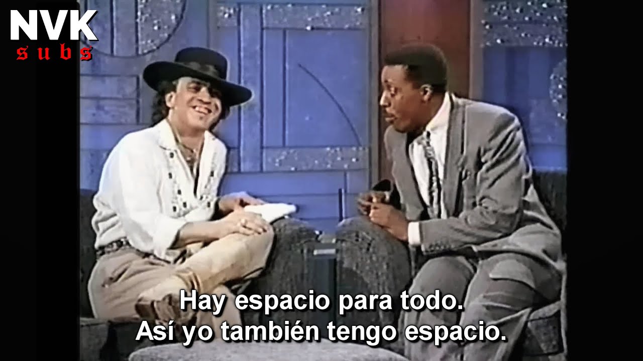 Stevie Ray Vaughan | Entrevista con Arsenio Hall 1989 (Subtitulado en Español)