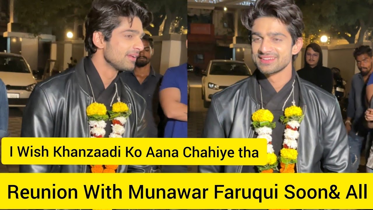 Abhishek Kumar Reaction on Why Khanzaadi Dnt Come In Bigg Boss 17 Final & Munawar Faruqui Reunion