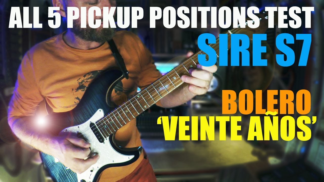 'Veinte Años' (Teresa Vera, 1935) / Instrumental Guitar Version / Sire S7 Guitar