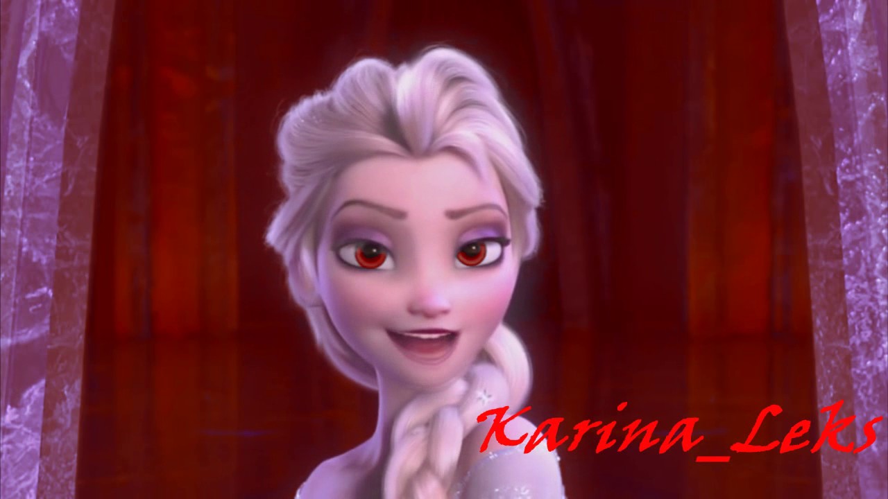Elsa, Anna, Rapunzel, Merida-I'm In Love With A Monster