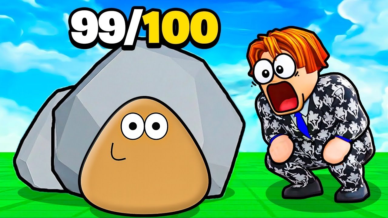 TENTE ENCONTRAR TODOS OS POU NO ROBLOX