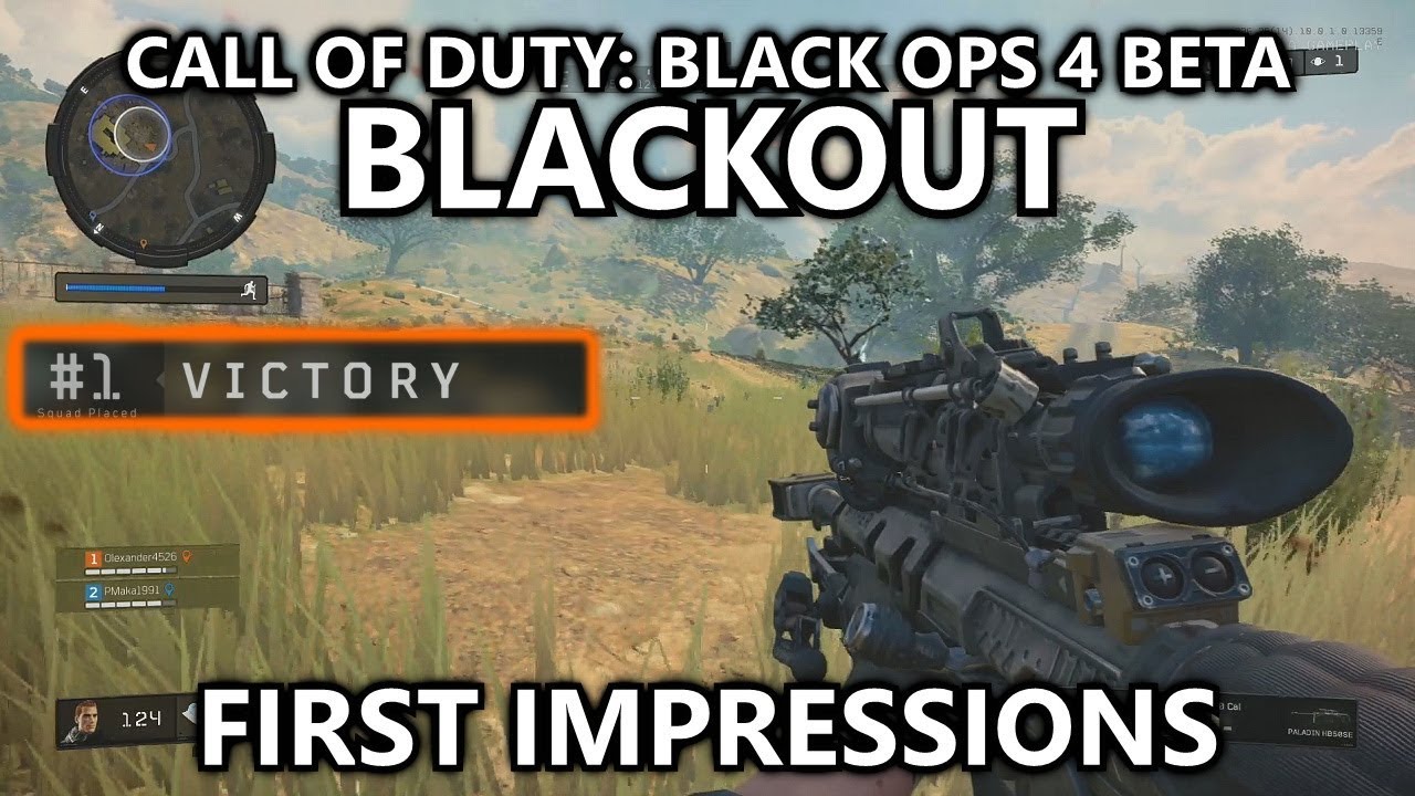 Blackout - First Impressions (Call of Duty: Black Ops 4 Beta) - Is it a Good Battle Royale Mode?