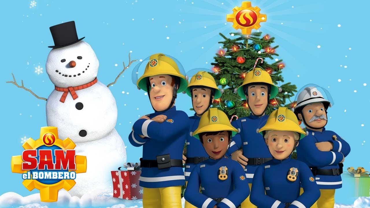 Iluminación navideña! 🎄 Sam el Bombero | Navidad con Sam | Dibujos Animados