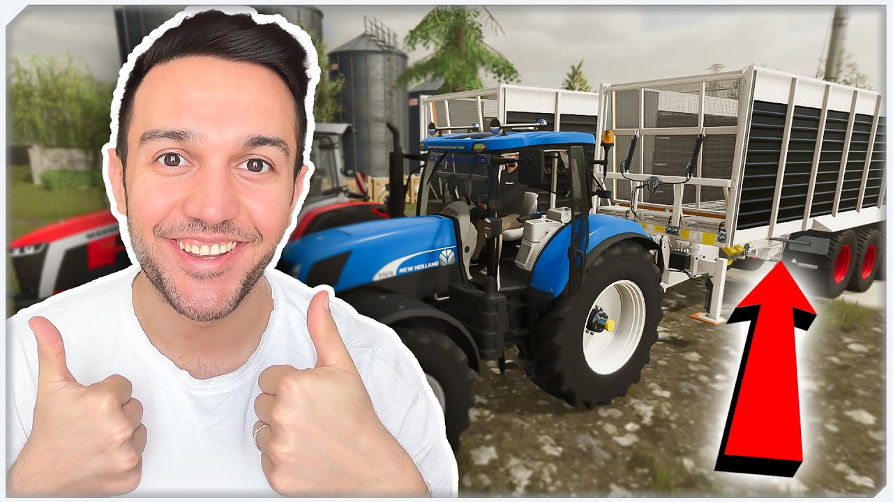 Yeni Römork Harika Dostum - Kamyonu Sattık || Farming Simulator [S3-B27]