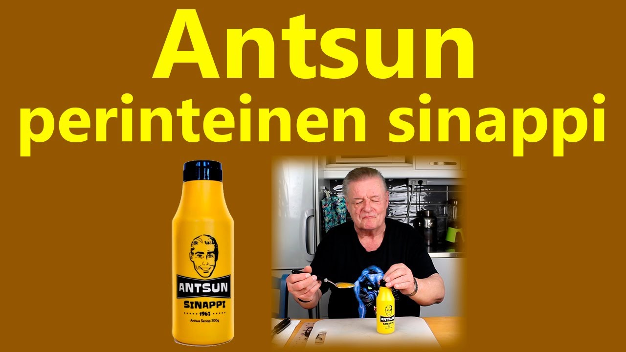 Makutestiss&auml; Antsun perinteinen sinappi
