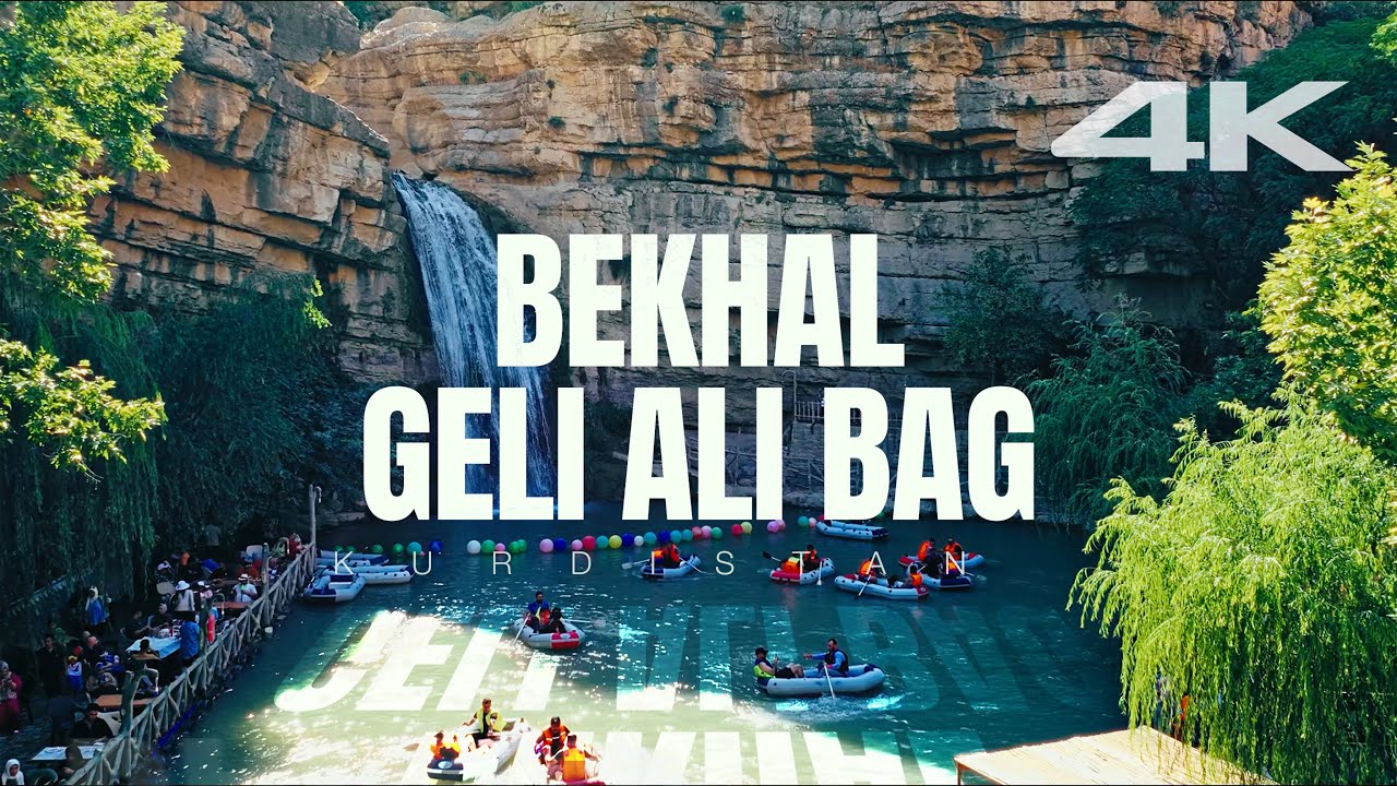 Kurdistan in 4K – Relaxing Waterfall Sounds & Beautiful Views from Bekhal & Gali Ali Bag