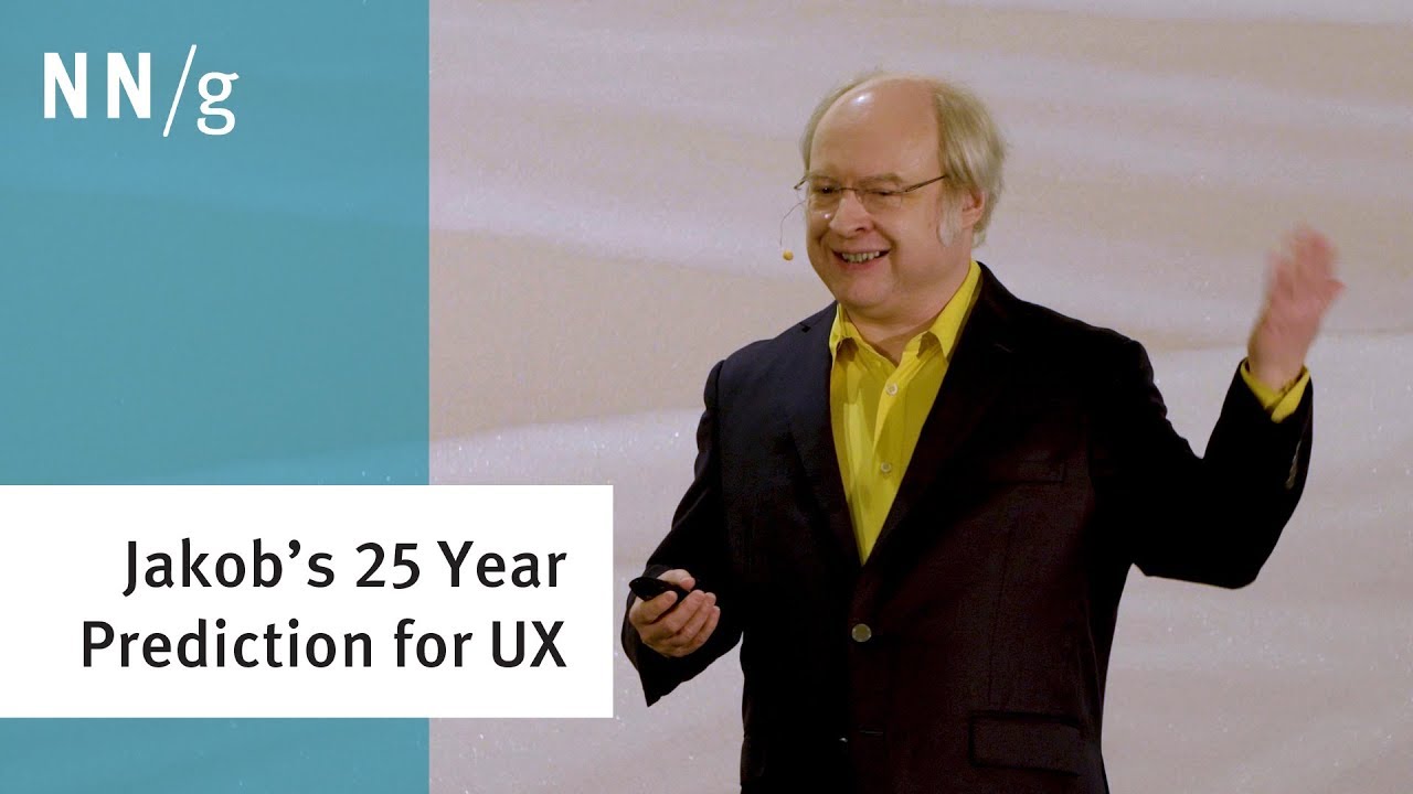 10 задач UX на следующие 25 лет (выступление Якоба Нильсена)