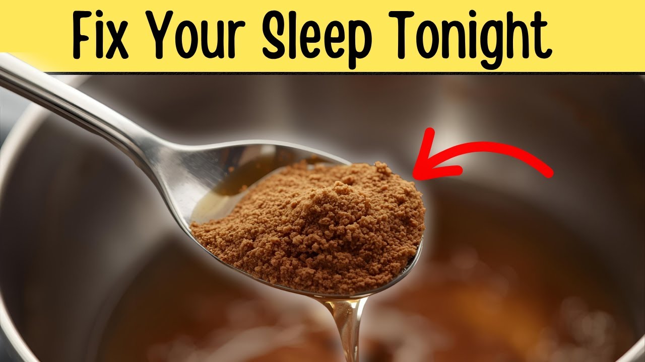 Just 2 Ingredients Before Bed & Fall Asleep Fast