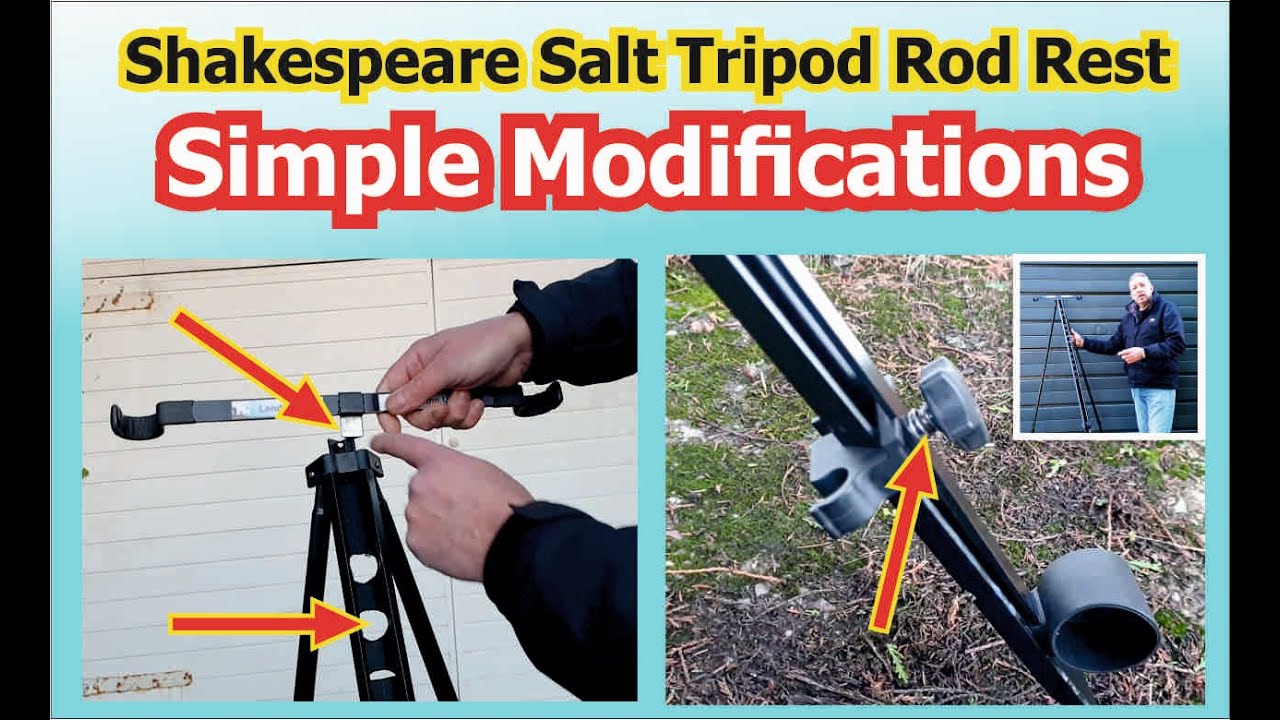 Shakespeare Salt tripod review and modifications