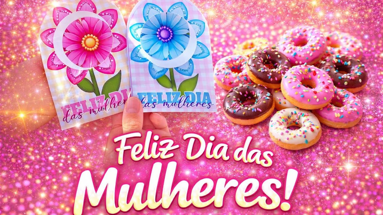 Molde grátis | Cartão cake donuts 🍩