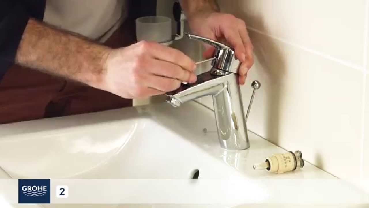 Comment changer facilement une cartouche d'un mitigeur lavabo ?