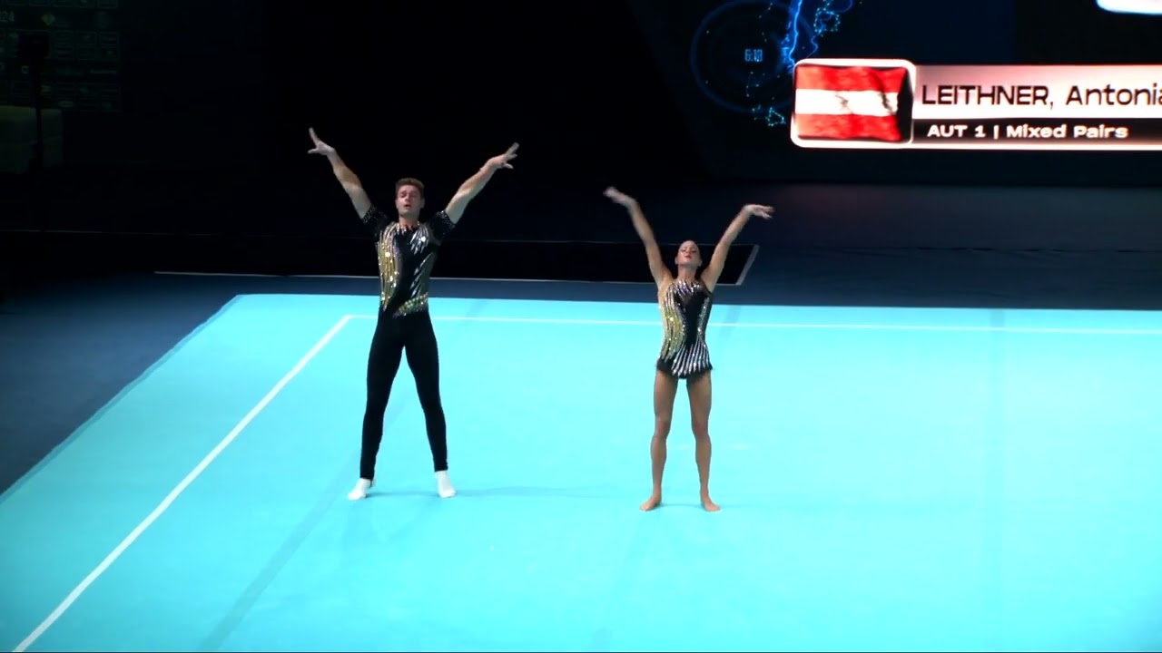 Austria (AUT) - 2024 Acrobatic Worlds, Guimaraes (POR) Balance Qualification  Mixed Pair