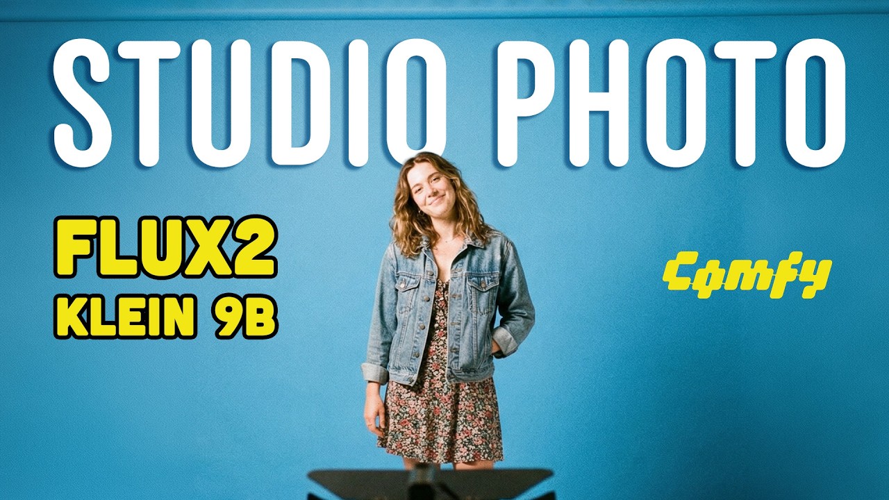 Réalisez un véritable studio photo dans Comfyui avec VNCCS Pose Studio et  Flux2 Klein 9B