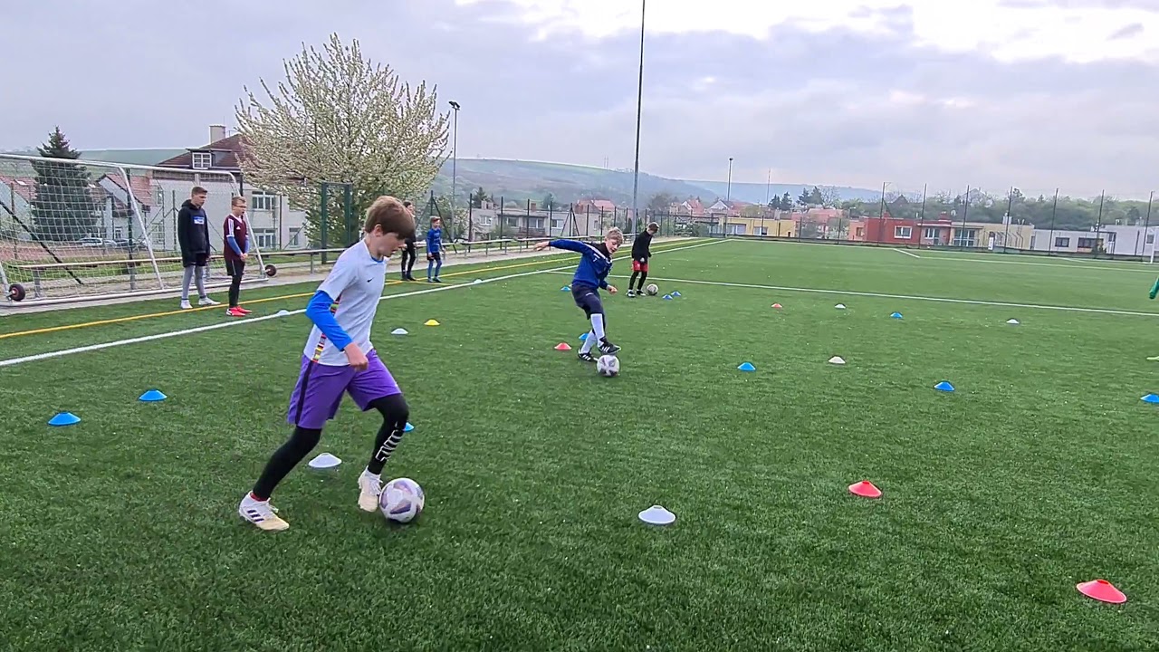 Sestřih pohybových a technických cvičení SK Líšeň U13