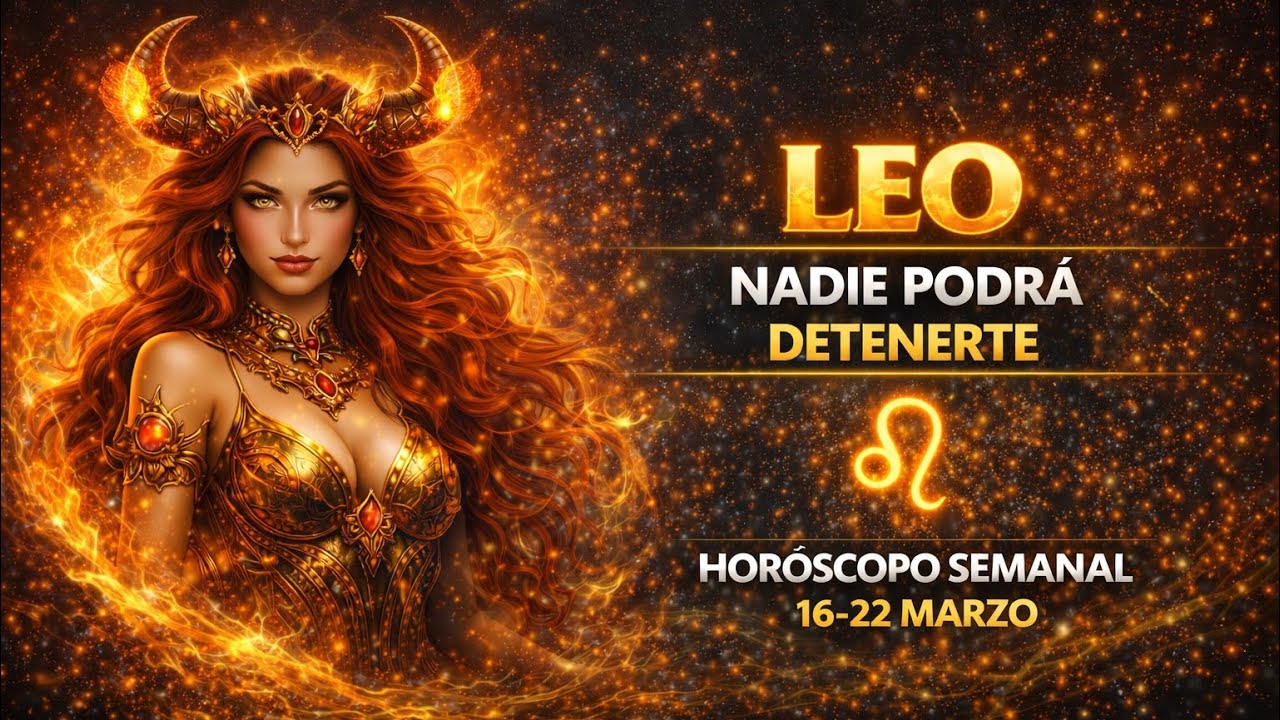 LEO ♌ TU PODER PERSONAL ATRAERÁ ALGO IMPORTANTE | HORÓSCOPO SEMANAL 16-22 MARZO