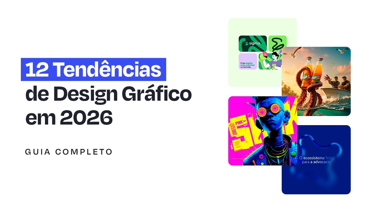 12 Tendências de Design Gráfico que Vão Dominar 2026