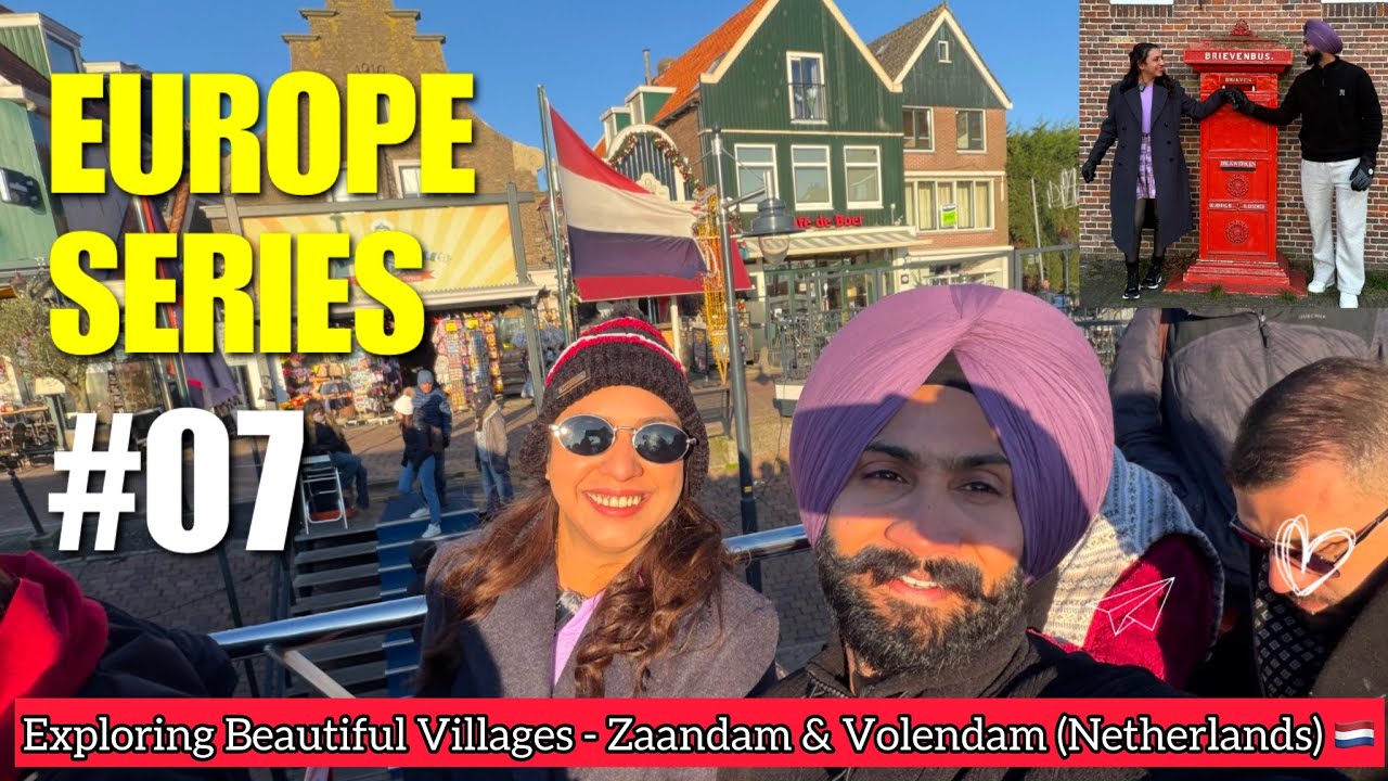 Exploring Zaandam & Volendam | Europe Cruise Ride to Marken 🇳🇱 | Europe Diaries Ep. 7 #parmbhupi 