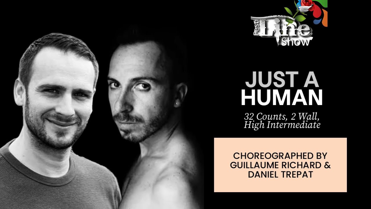 Just A Human (line dance by Guillaume Richard & Daniel Trepat) (Festiline24)