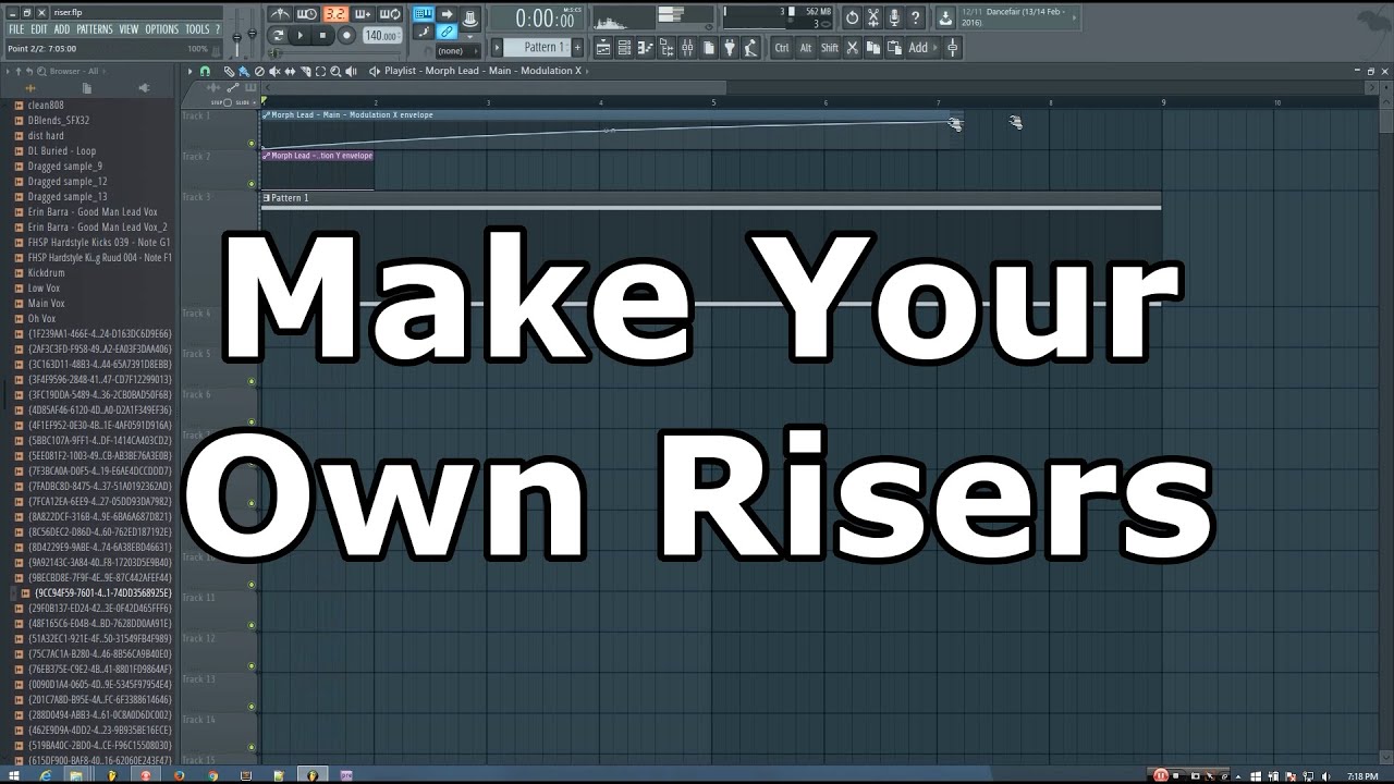 Tip: How To Make Your Own Risers In FL Studio