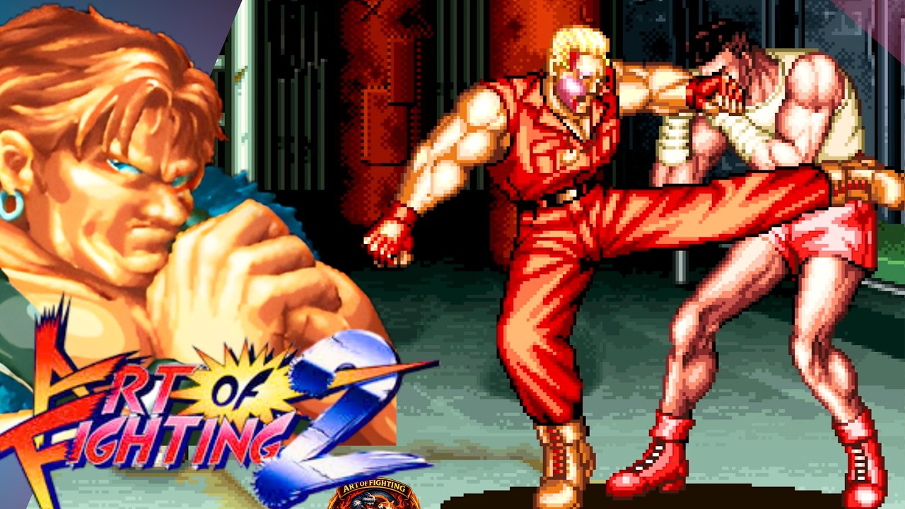 Mickey Rogers & Jack Turner vs John Crawley - High Level Matches | Art of Fighting 2