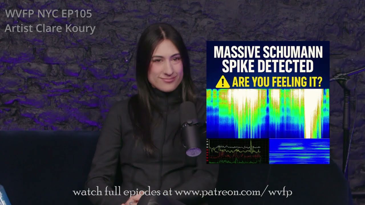 The Schumann Resonance with Artist Clare Koury on WVFP NYC