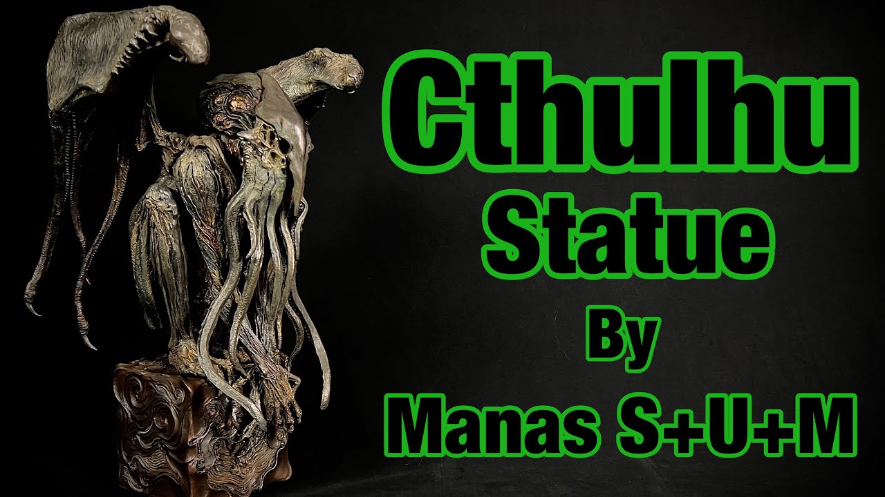 Manas SUM: H.P. Lovecraft Cthulhu The Great Old One Statue By Yoneyama Keisuke & Manas S+U+M Review