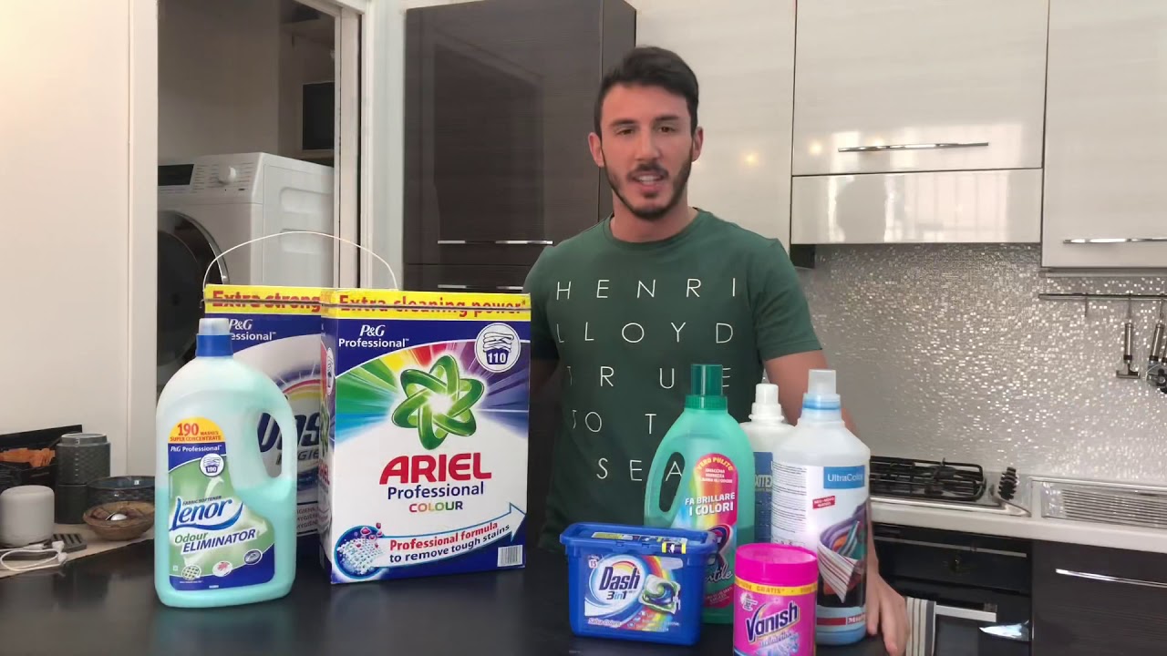 Rubrica: che detersivi usa la Casa di Mattia?! Detersivi per il bucato