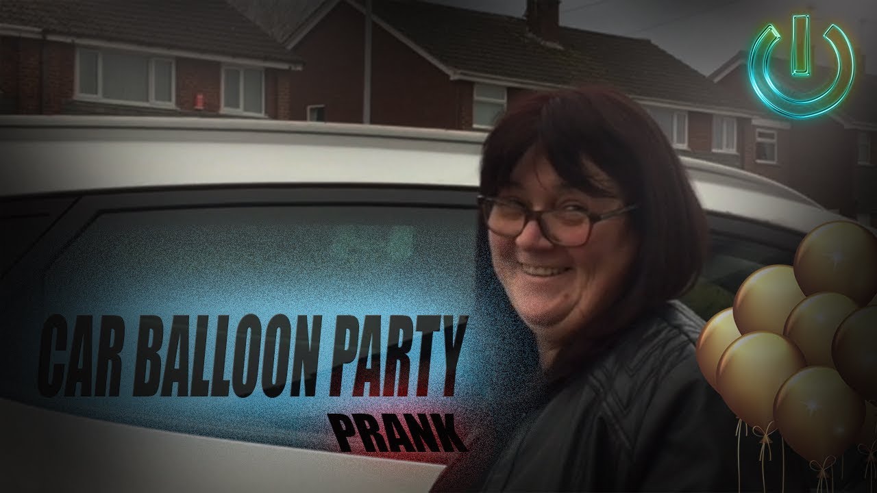 CAR BALLOON PARTY PRANK (On My Mother) VERY Funny