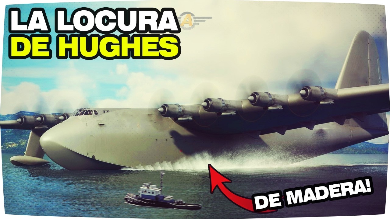 El Avión de MADERA más Grande del Mundo… ¡Y voló! … 26 Segundos