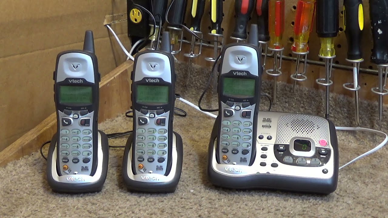 Vtech i6773 5.8 GHz Cordless Phones (With Working Screens!) | Initial Checkout