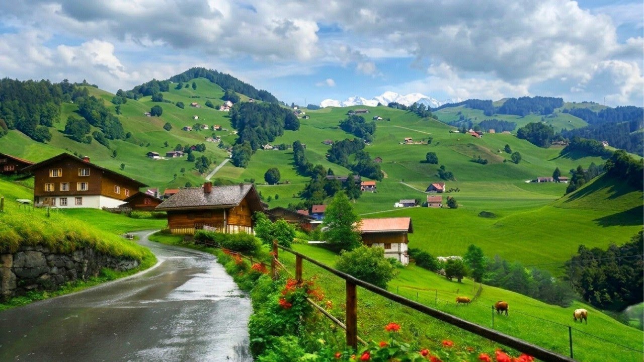 Walking Through a Fairytale Swiss Countryside | Switzerland 4K
