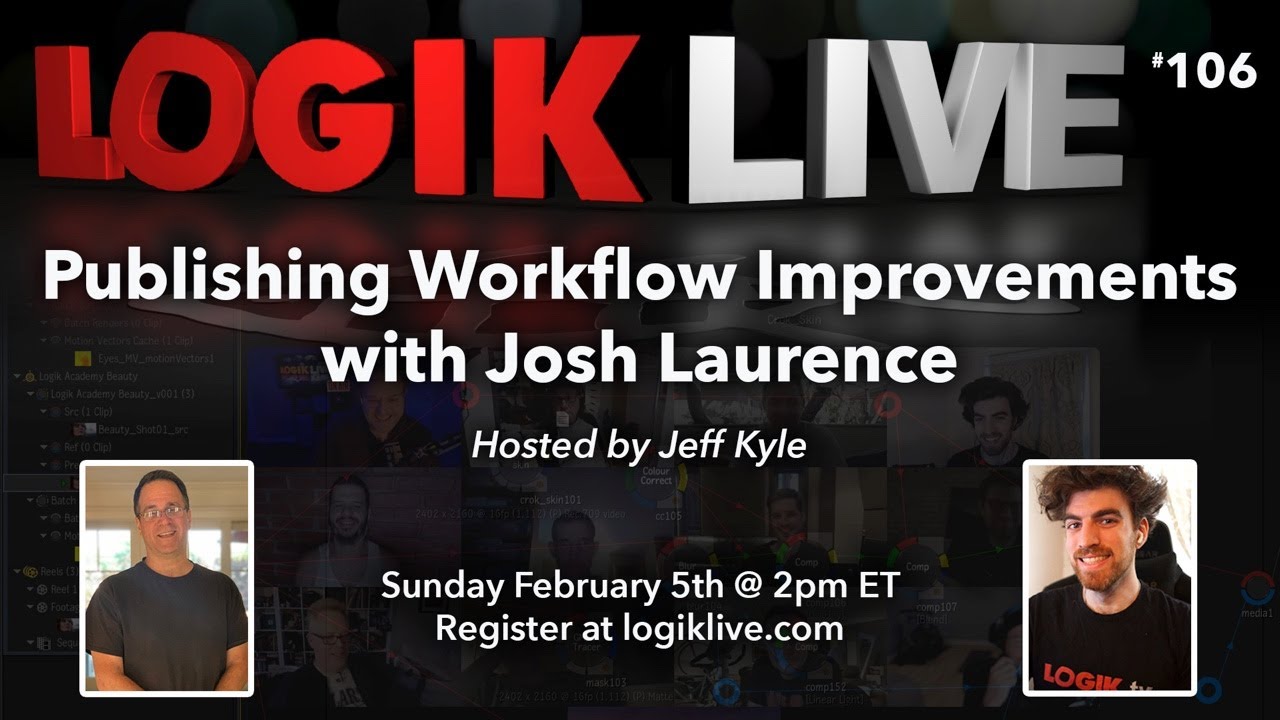 Logik Live #106: Publishing Workflow Improvements with Josh Laurence