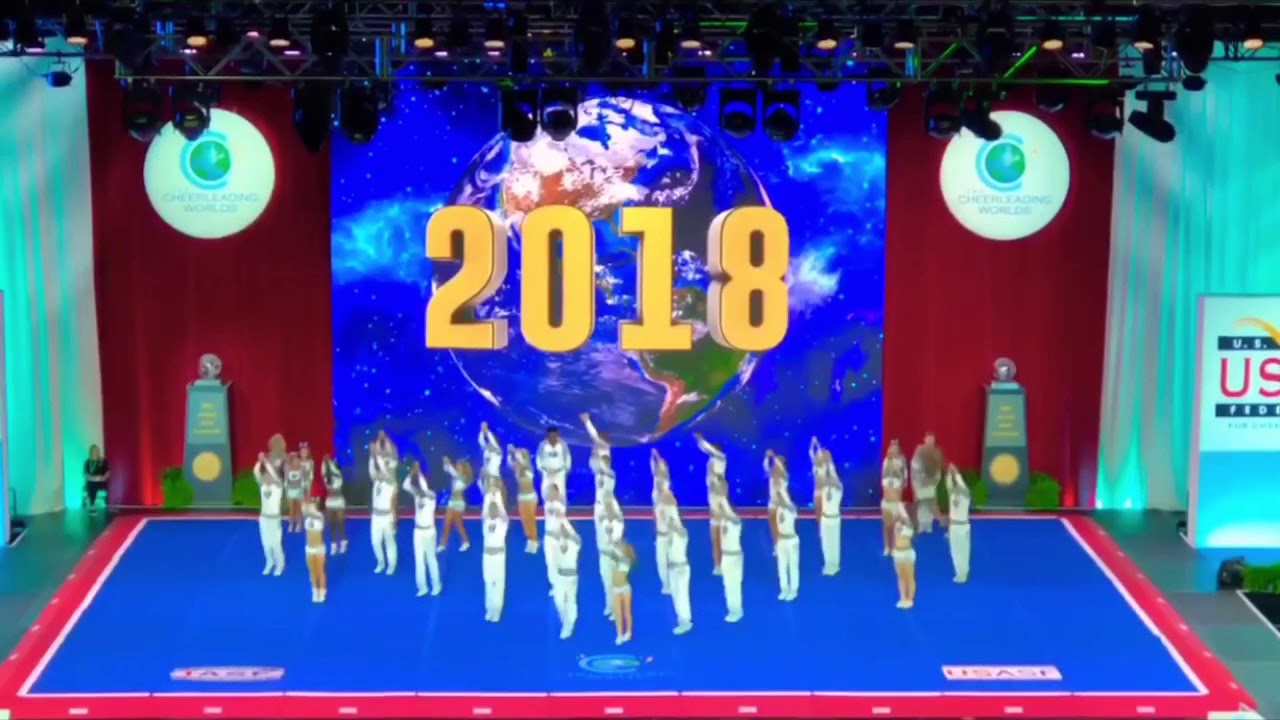 Cheer Athletics- Cheetahs Worlds 2018 (WITH WORLDS MUSIC)