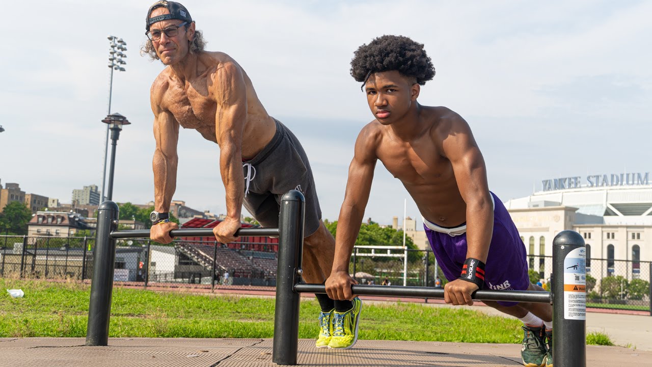 58 year Old Joe and 14 year old Demarjay Smith | 200 PUSH UPS A DAY FOR 30 DAYS CHALLENGE