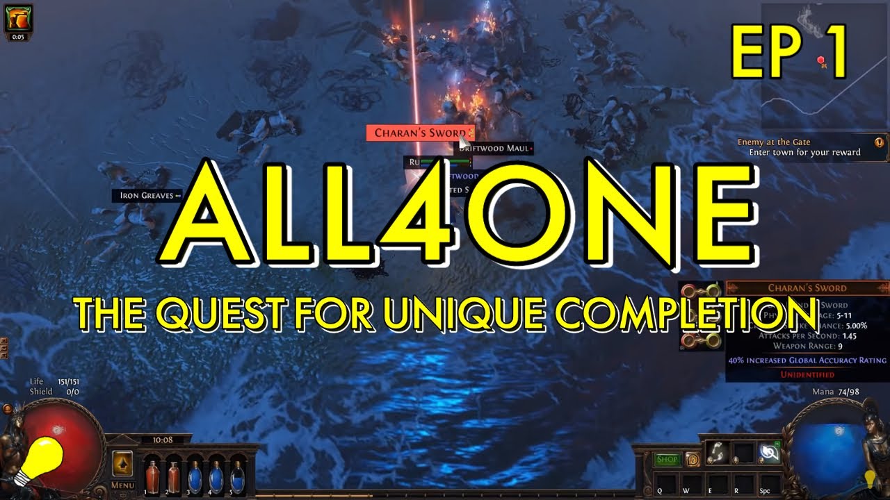 All for One - the quest for unique completion (#1)