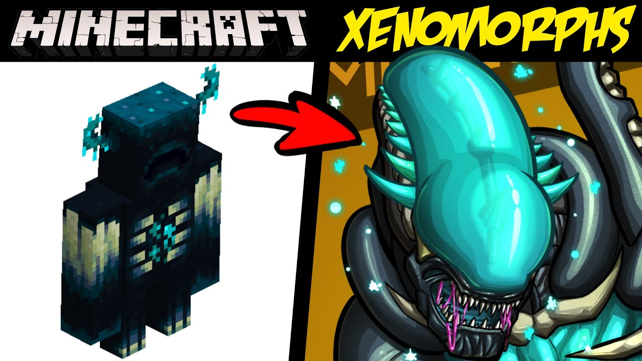What if MINECRAFT MOBS Were ALIENS?! (Lore & Speedpaint)