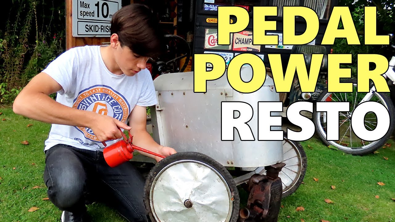 PEDAL POWER! Re-vamping and restoring a unique homebuilt pedal car