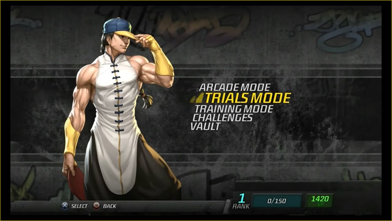 Street Fighter III: 3rd Strike Yun Trials