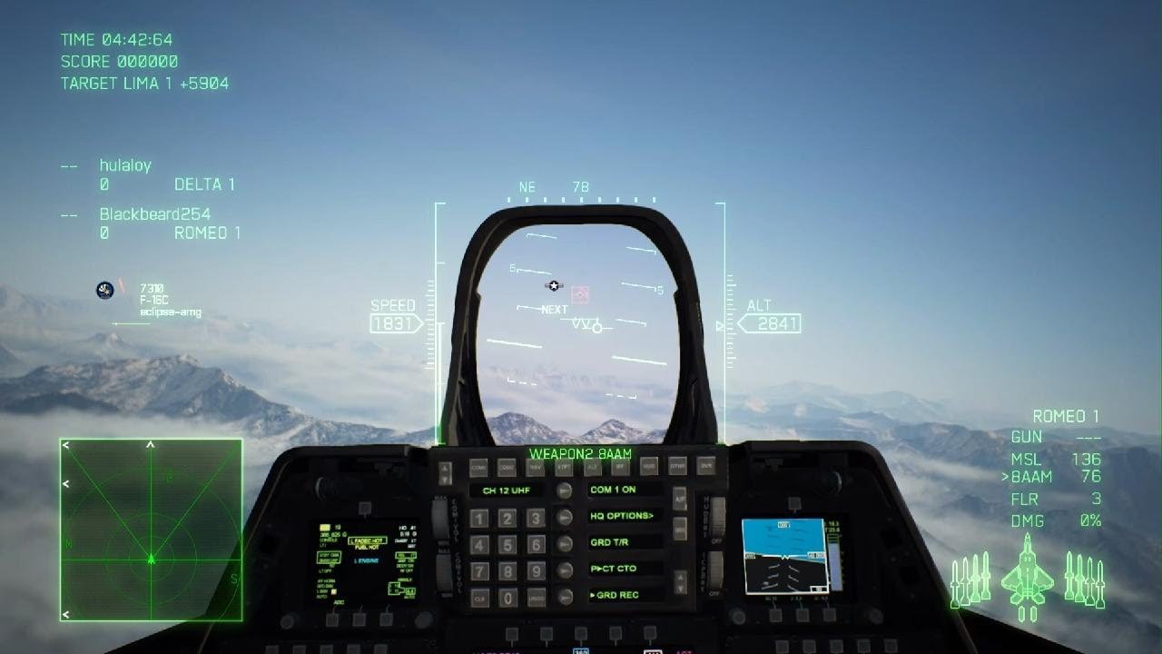 Insane fighter jet dogfight!!!Ace Combat 7 ps5 Gameplay