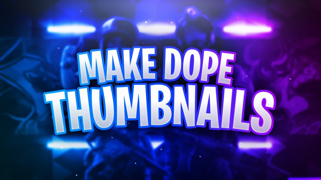 How To Make Dope Thumbnails On Android | PS Touch × Pixel Lab Tutorial