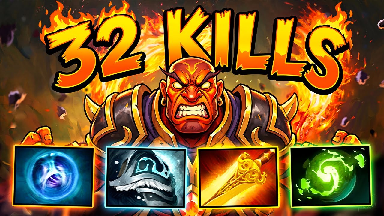32 Kills Ember Spirit Solo Carry ! Ember Spirit Dota 2 Carry Safe Lane Pro Gameplay Guide Build 7.40