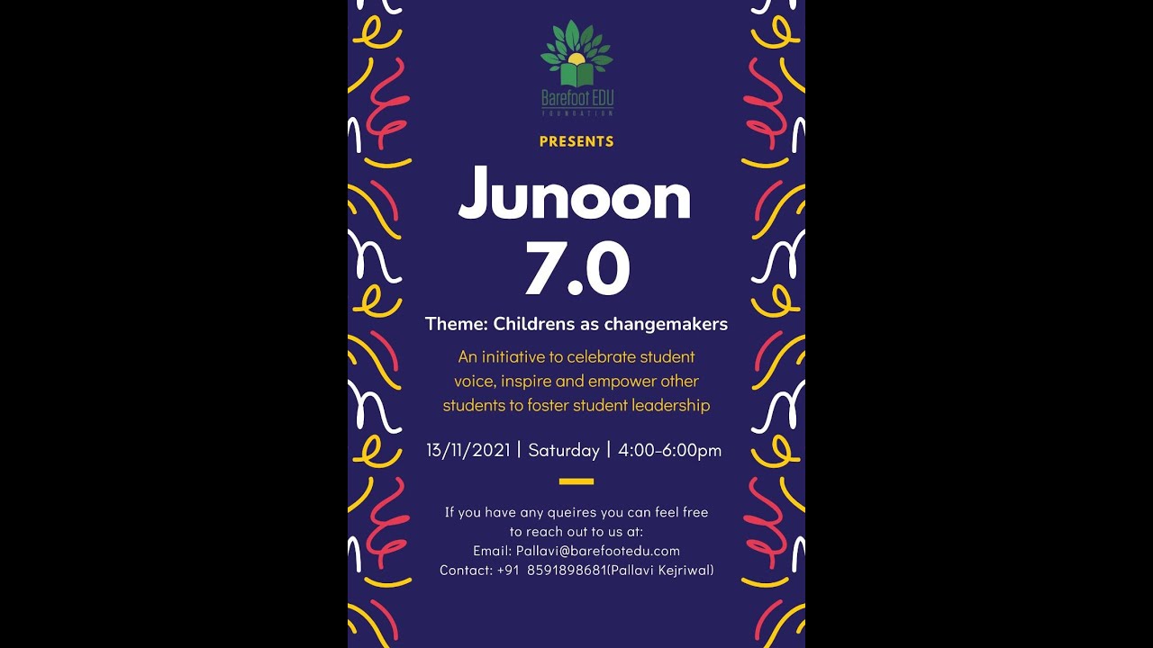 Junoon7.0 - Children as Changemakers